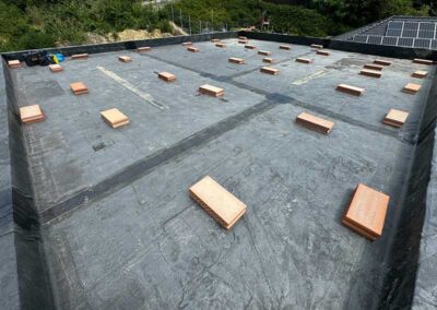 LApostető vízszigetelés EPDM gumilemezzel, lakóház vízszigetelés