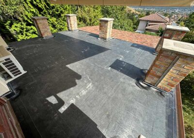 Terasz vízszigetelés, felújítás EPDM gumilemezzel