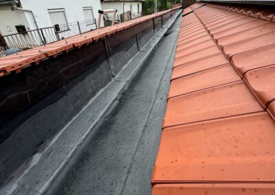 Vápacsatorna vízszigetelés EPDM gumilemezzel