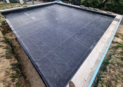 pince vízszigetelés EPDM gumilemezzel